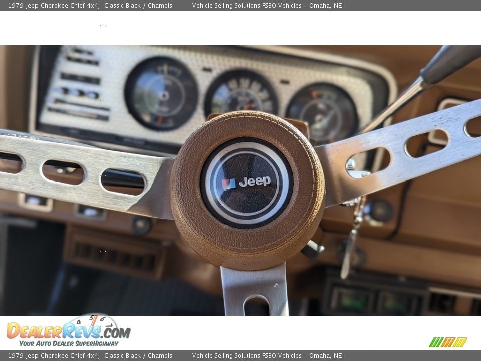 1979 Jeep Cherokee Chief 4x4 Steering Wheel Photo #17