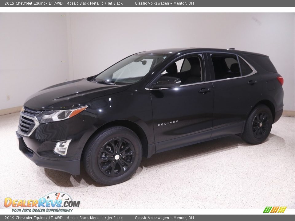 2019 Chevrolet Equinox LT AWD Mosaic Black Metallic / Jet Black Photo #3