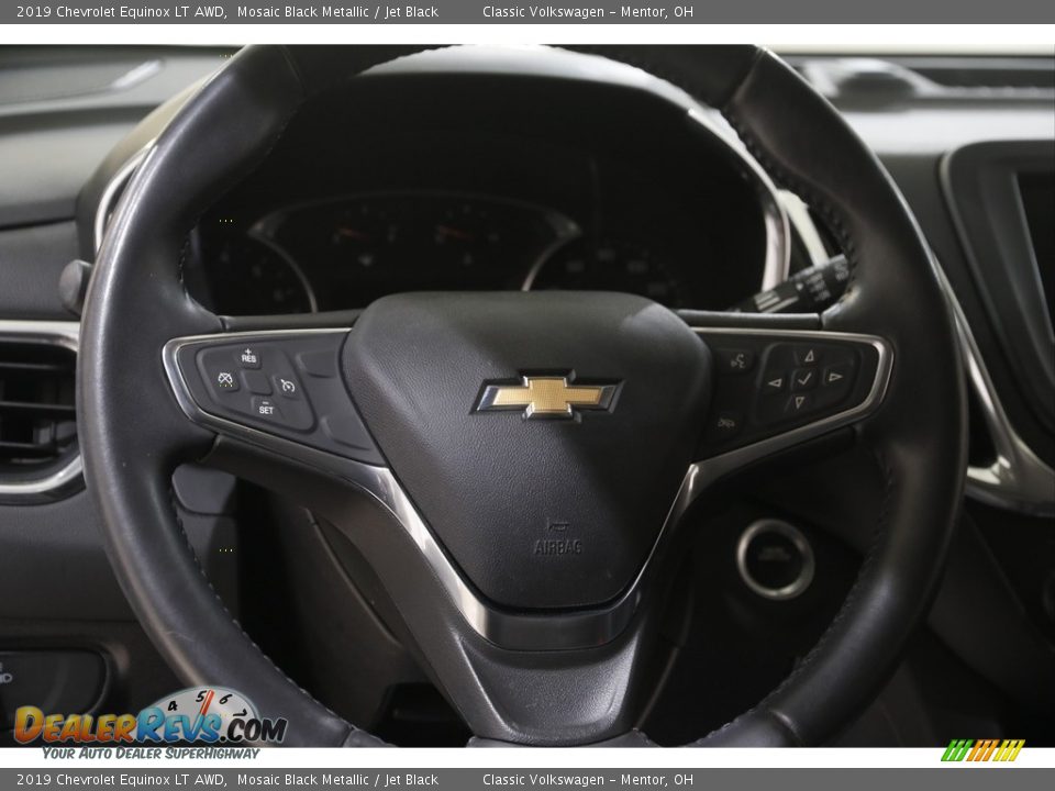 2019 Chevrolet Equinox LT AWD Mosaic Black Metallic / Jet Black Photo #7