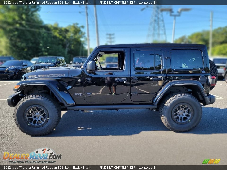 Black 2022 Jeep Wrangler Unlimited Rubicon 392 4x4 Photo #4