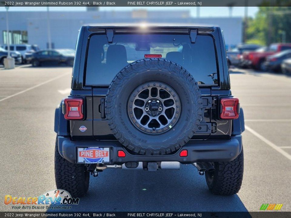 2022 Jeep Wrangler Unlimited Rubicon 392 4x4 Black / Black Photo #7