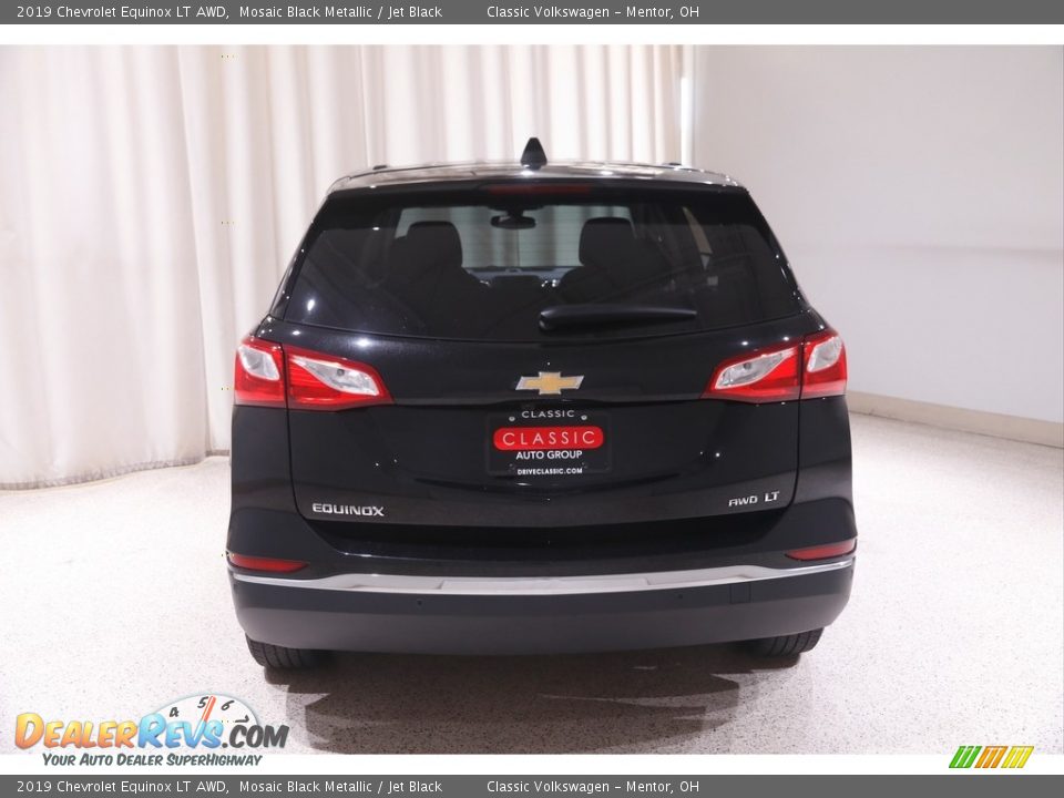 2019 Chevrolet Equinox LT AWD Mosaic Black Metallic / Jet Black Photo #17