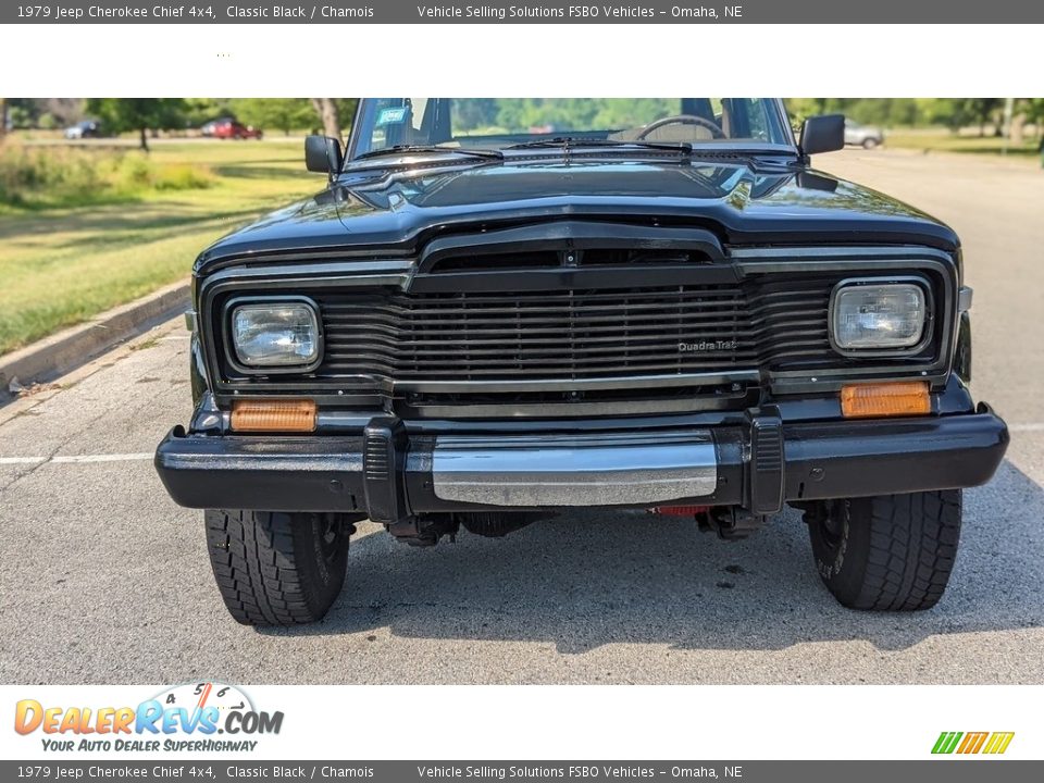 1979 Jeep Cherokee Chief 4x4 Classic Black / Chamois Photo #31