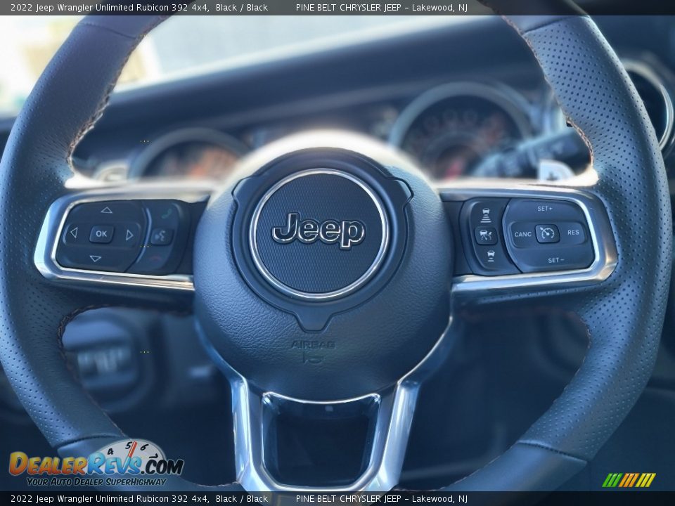 2022 Jeep Wrangler Unlimited Rubicon 392 4x4 Steering Wheel Photo #12