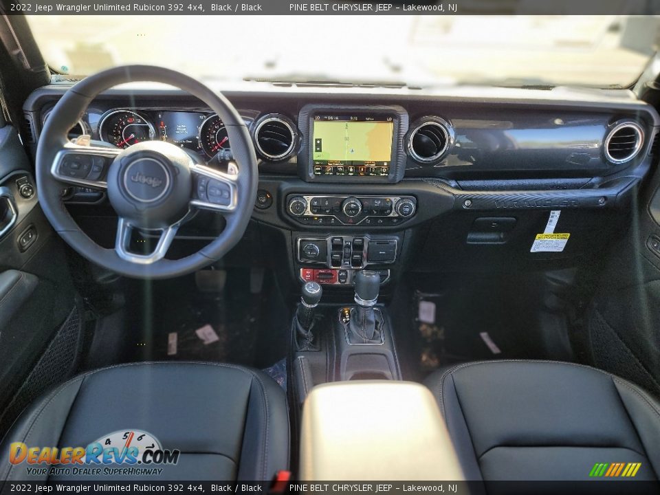 Black Interior - 2022 Jeep Wrangler Unlimited Rubicon 392 4x4 Photo #13