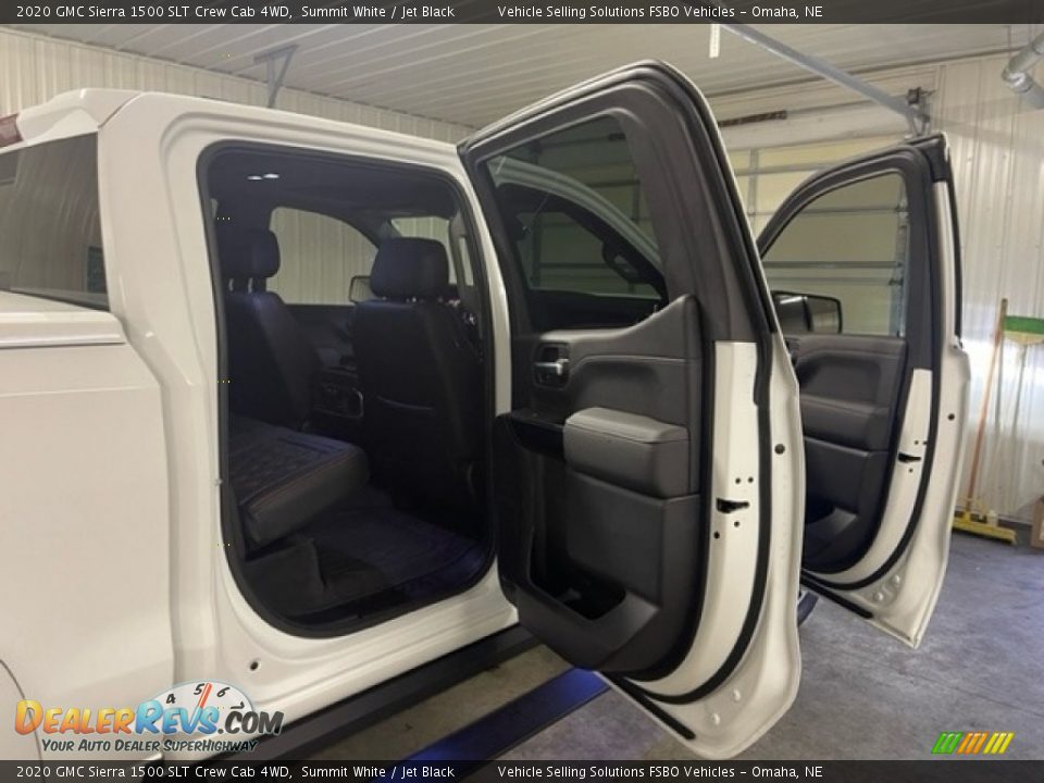 2020 GMC Sierra 1500 SLT Crew Cab 4WD Summit White / Jet Black Photo #3