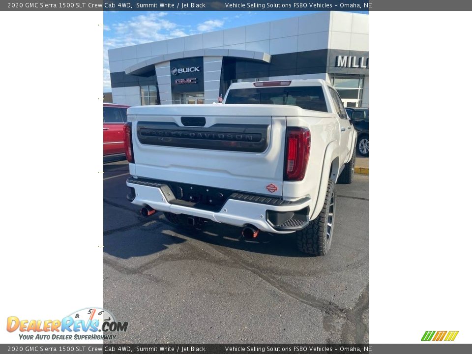 2020 GMC Sierra 1500 SLT Crew Cab 4WD Summit White / Jet Black Photo #9