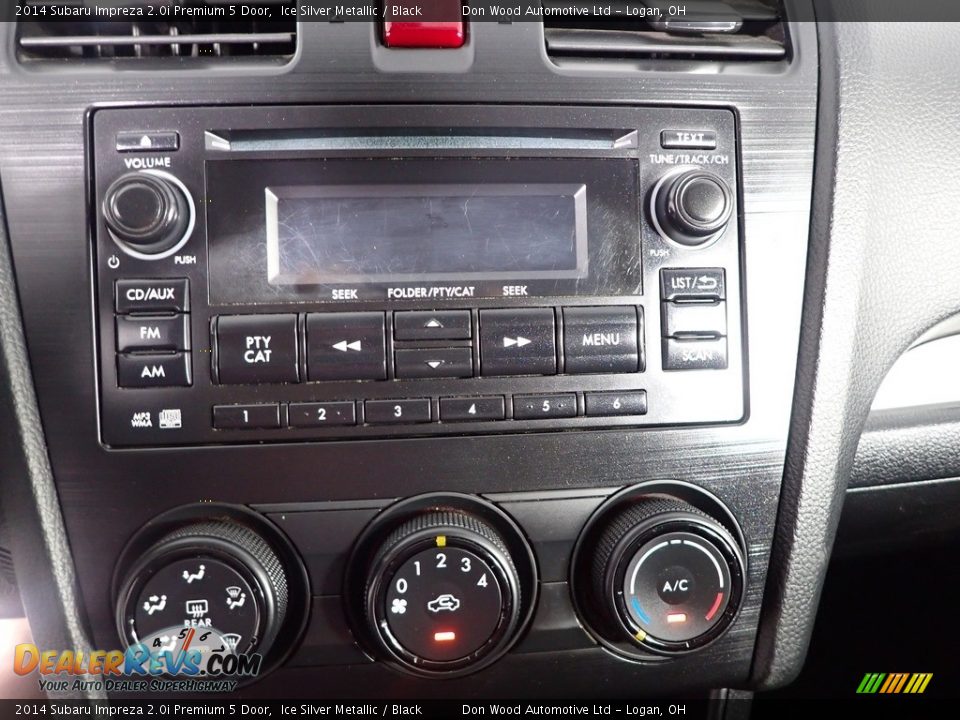 2014 Subaru Impreza 2.0i Premium 5 Door Ice Silver Metallic / Black Photo #2