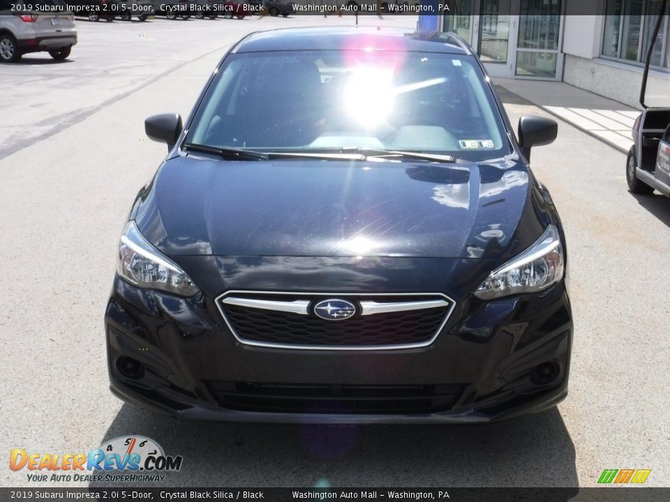 2019 Subaru Impreza 2.0i 5-Door Crystal Black Silica / Black Photo #4