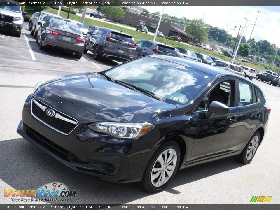 2019 Subaru Impreza 2.0i 5-Door Crystal Black Silica / Black Photo #5