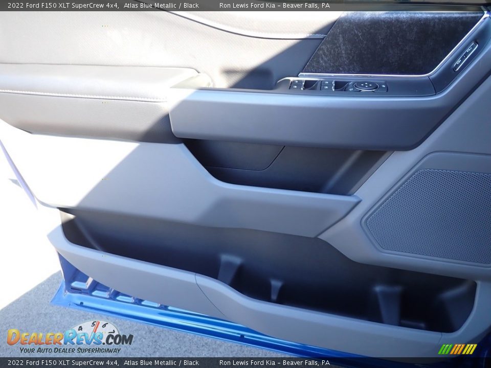 2022 Ford F150 XLT SuperCrew 4x4 Atlas Blue Metallic / Black Photo #19