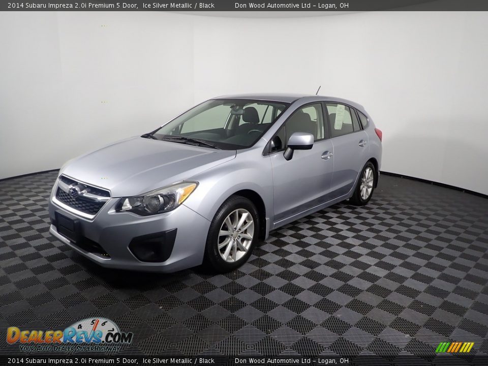2014 Subaru Impreza 2.0i Premium 5 Door Ice Silver Metallic / Black Photo #5