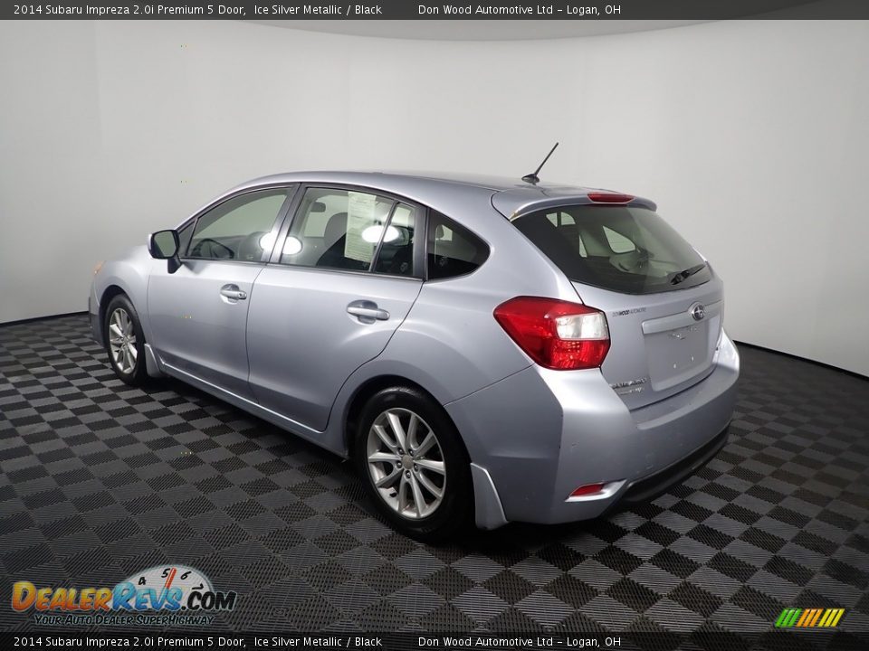 2014 Subaru Impreza 2.0i Premium 5 Door Ice Silver Metallic / Black Photo #6