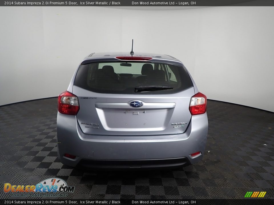 2014 Subaru Impreza 2.0i Premium 5 Door Ice Silver Metallic / Black Photo #7