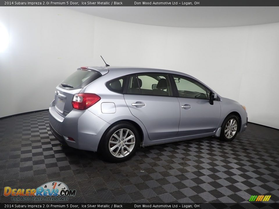 2014 Subaru Impreza 2.0i Premium 5 Door Ice Silver Metallic / Black Photo #10