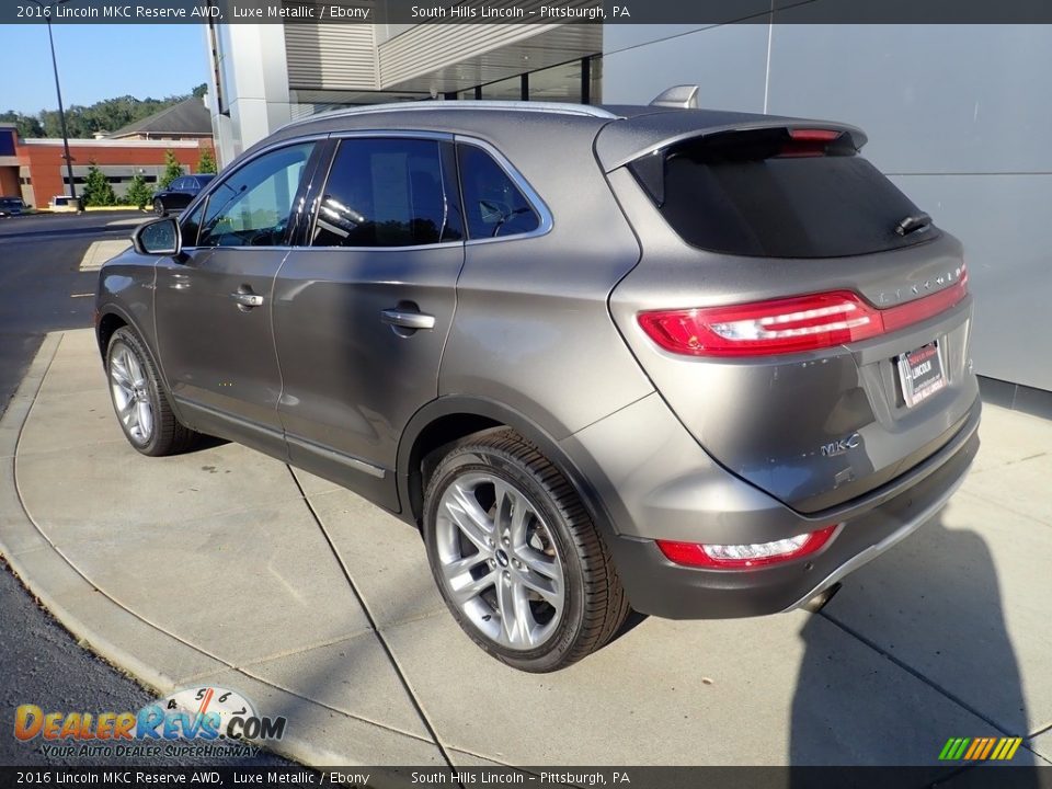 2016 Lincoln MKC Reserve AWD Luxe Metallic / Ebony Photo #3