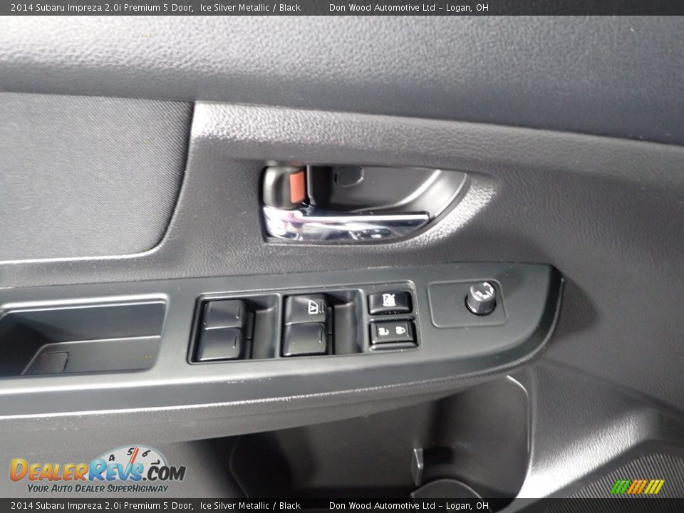 2014 Subaru Impreza 2.0i Premium 5 Door Ice Silver Metallic / Black Photo #12