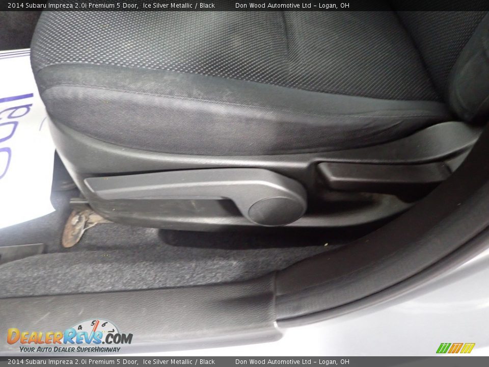 2014 Subaru Impreza 2.0i Premium 5 Door Ice Silver Metallic / Black Photo #13