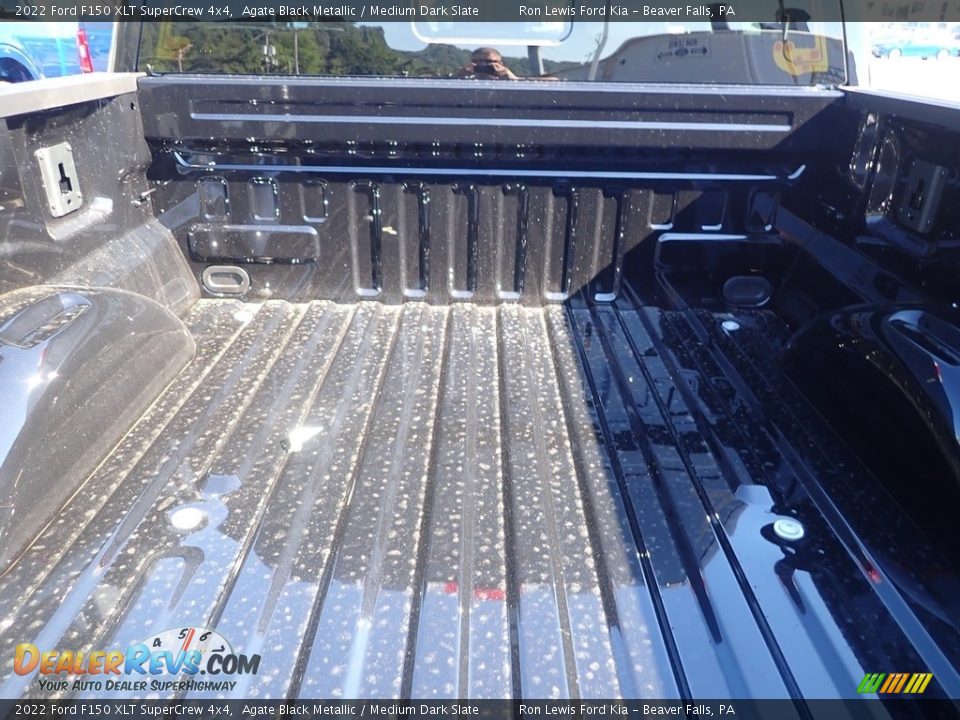 2022 Ford F150 XLT SuperCrew 4x4 Agate Black Metallic / Medium Dark Slate Photo #8