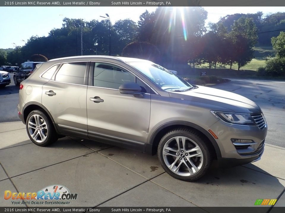 2016 Lincoln MKC Reserve AWD Luxe Metallic / Ebony Photo #7