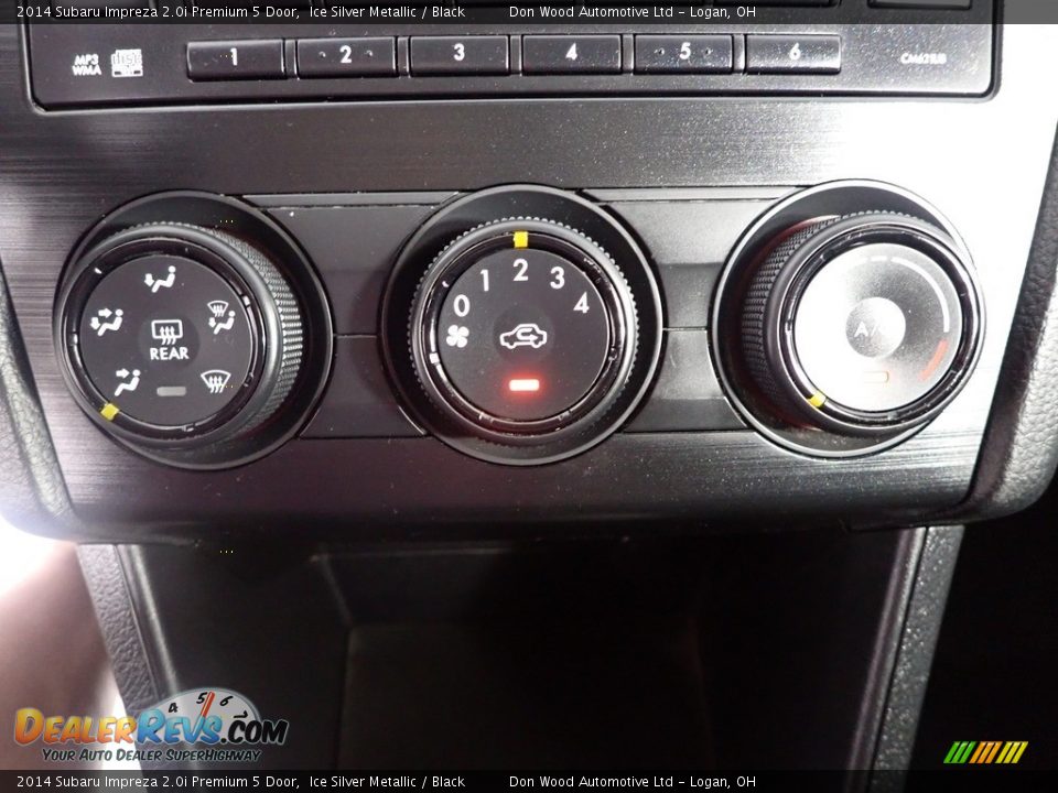 2014 Subaru Impreza 2.0i Premium 5 Door Ice Silver Metallic / Black Photo #20