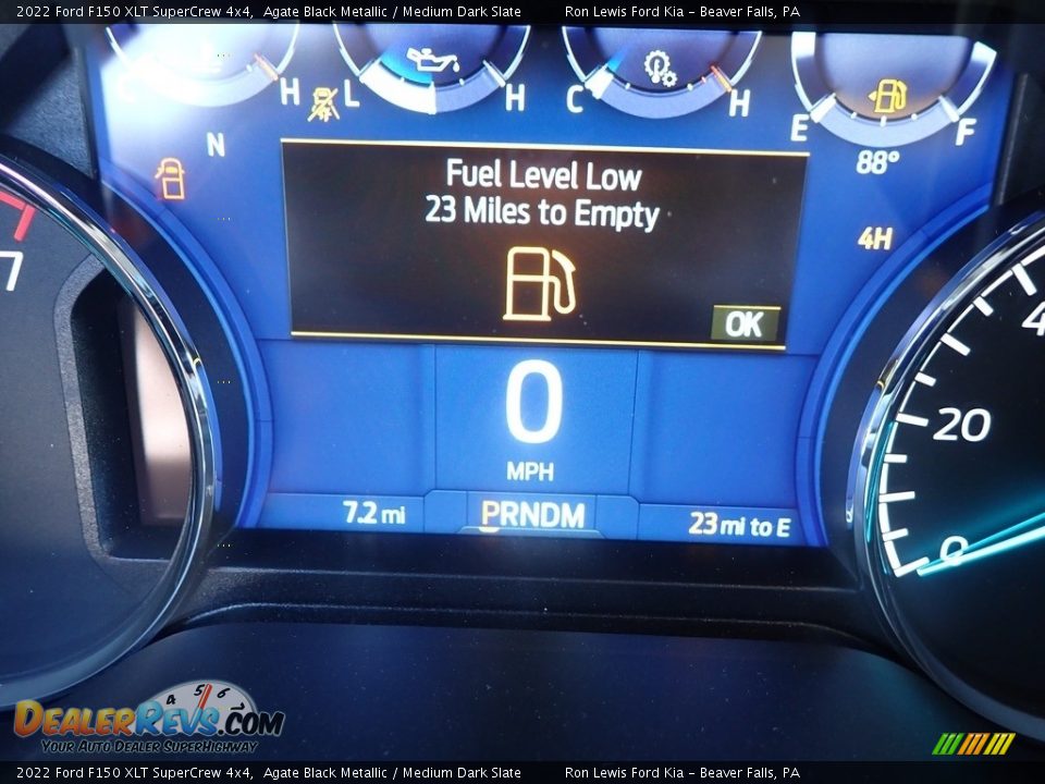 2022 Ford F150 XLT SuperCrew 4x4 Agate Black Metallic / Medium Dark Slate Photo #16