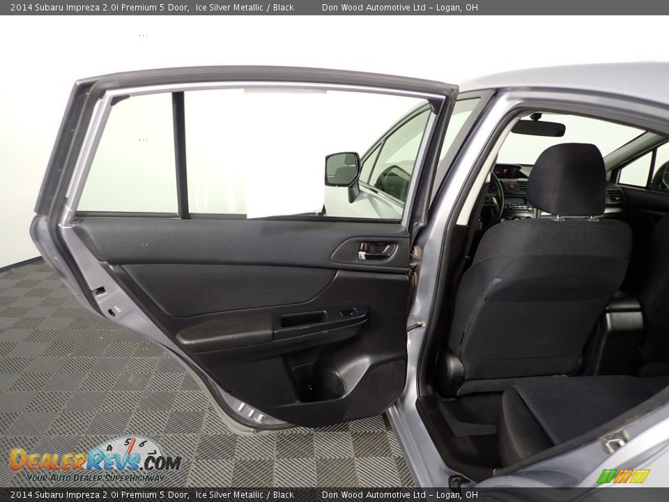 2014 Subaru Impreza 2.0i Premium 5 Door Ice Silver Metallic / Black Photo #23