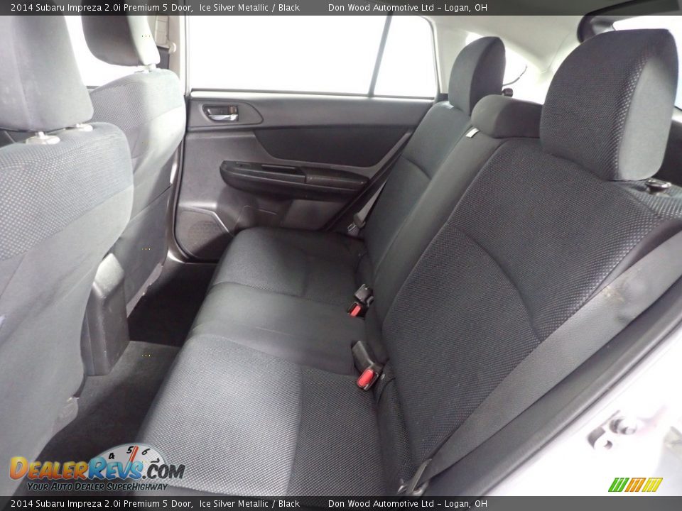 2014 Subaru Impreza 2.0i Premium 5 Door Ice Silver Metallic / Black Photo #24