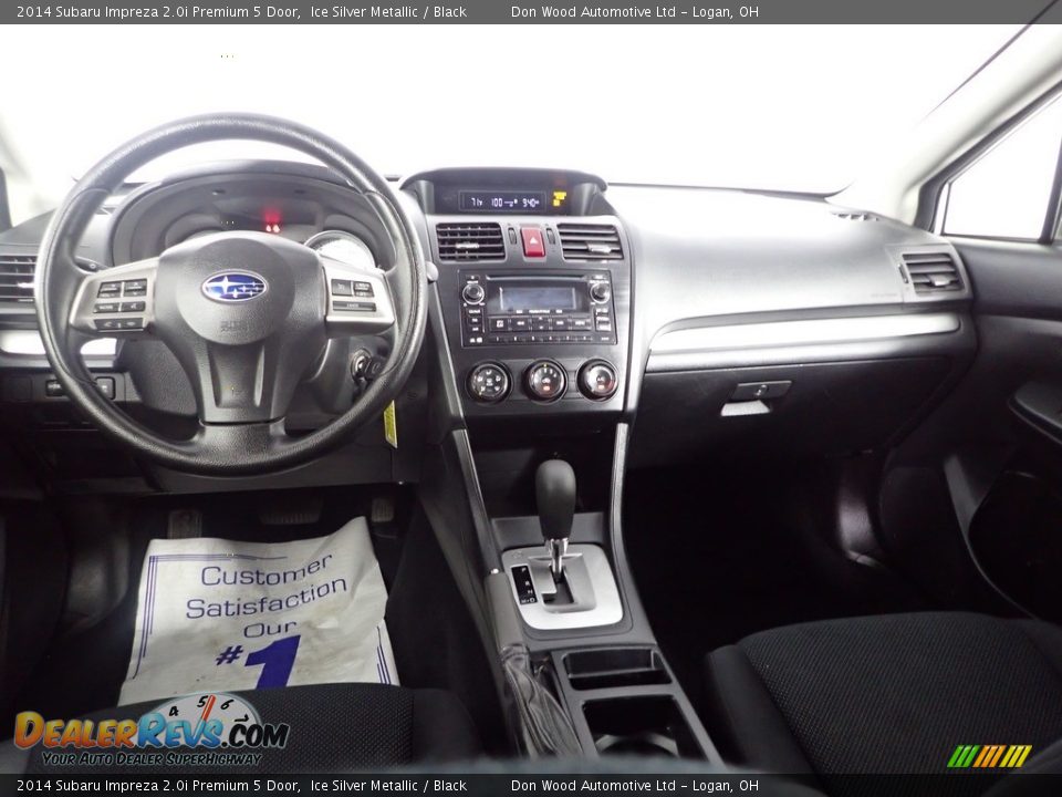 2014 Subaru Impreza 2.0i Premium 5 Door Ice Silver Metallic / Black Photo #25