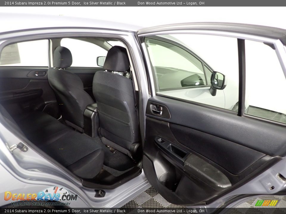 2014 Subaru Impreza 2.0i Premium 5 Door Ice Silver Metallic / Black Photo #28