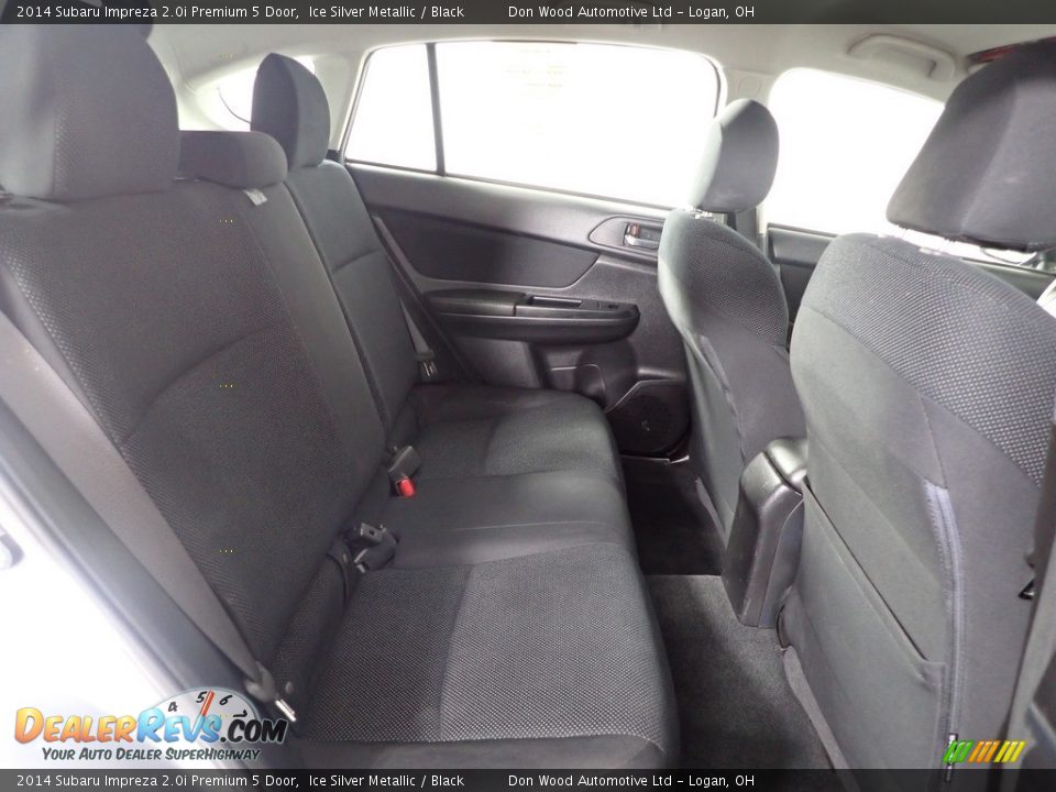 2014 Subaru Impreza 2.0i Premium 5 Door Ice Silver Metallic / Black Photo #29