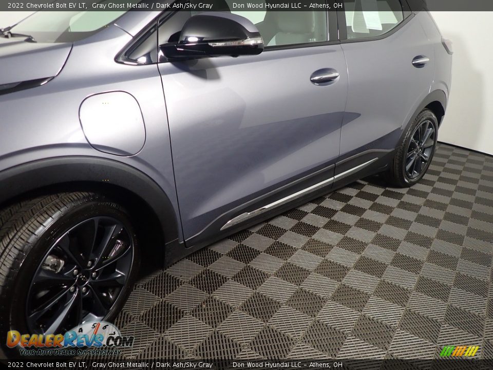 2022 Chevrolet Bolt EV LT Gray Ghost Metallic / Dark Ash/Sky Gray Photo #11