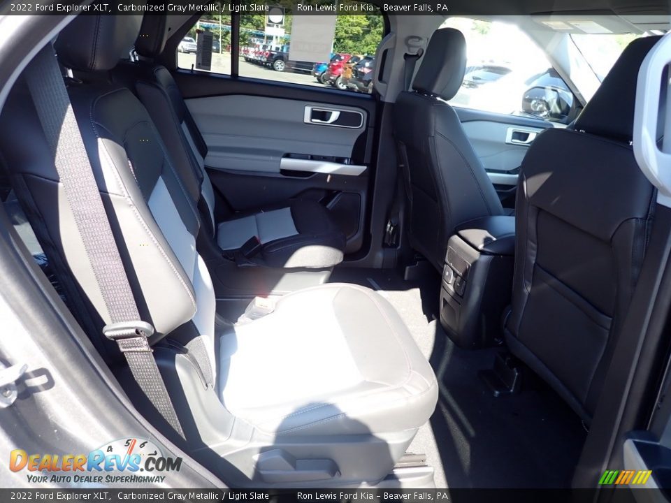 2022 Ford Explorer XLT Carbonized Gray Metallic / Light Slate Photo #10
