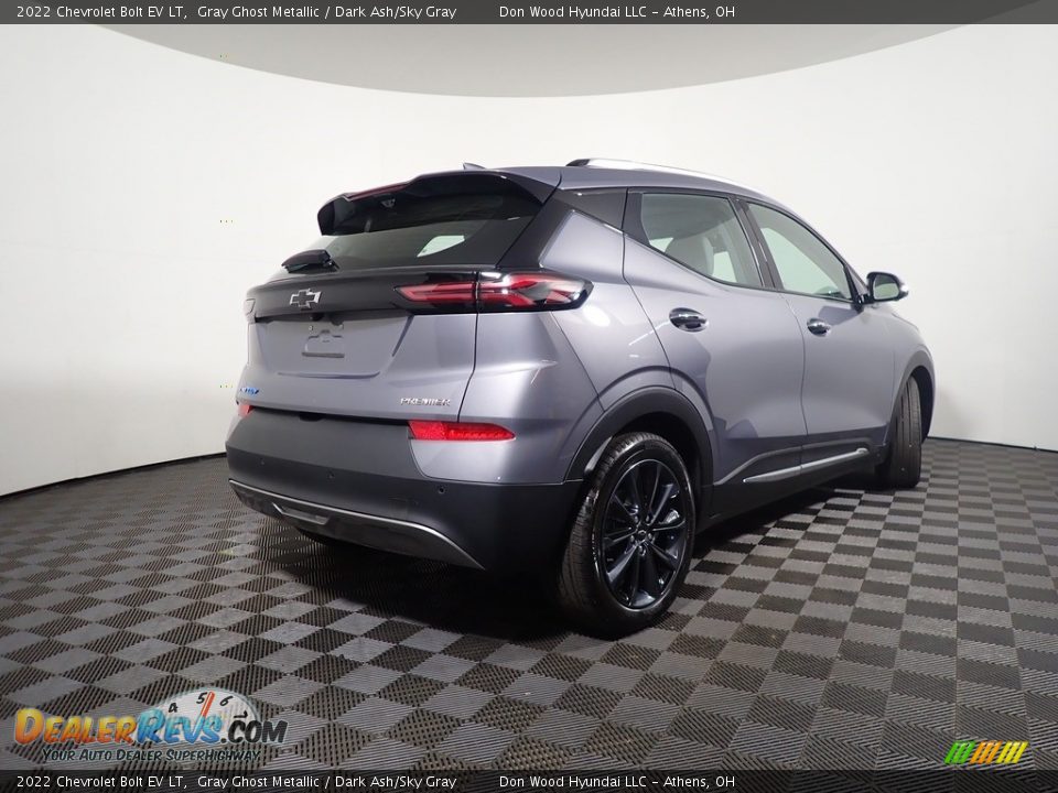 2022 Chevrolet Bolt EV LT Gray Ghost Metallic / Dark Ash/Sky Gray Photo #17
