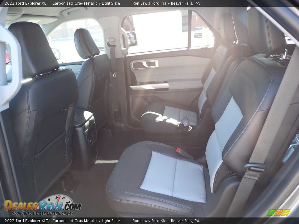 2022 Ford Explorer XLT Carbonized Gray Metallic / Light Slate Photo #13