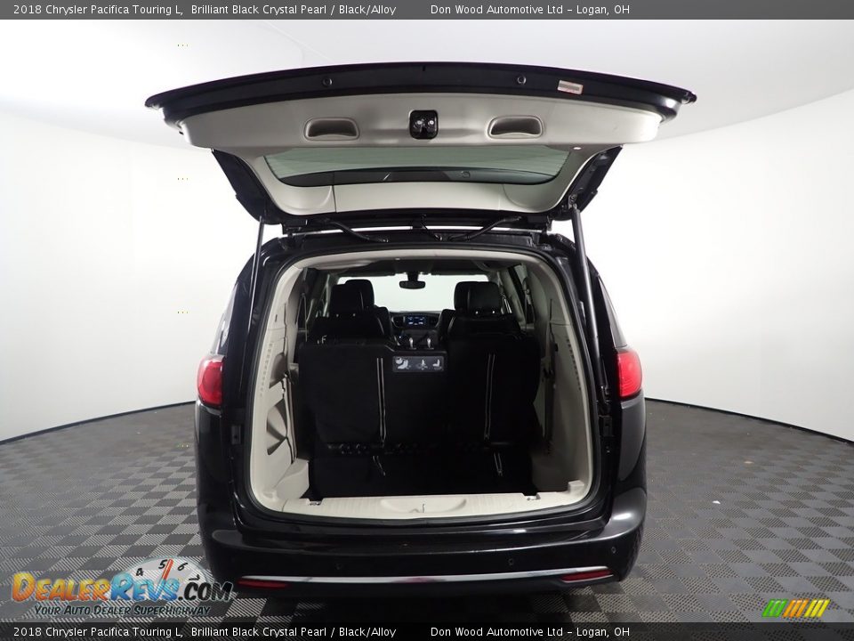 2018 Chrysler Pacifica Touring L Brilliant Black Crystal Pearl / Black/Alloy Photo #8