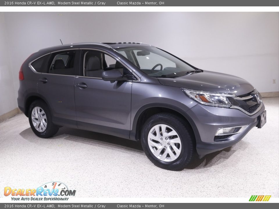 Modern Steel Metallic 2016 Honda CR-V EX-L AWD Photo #1