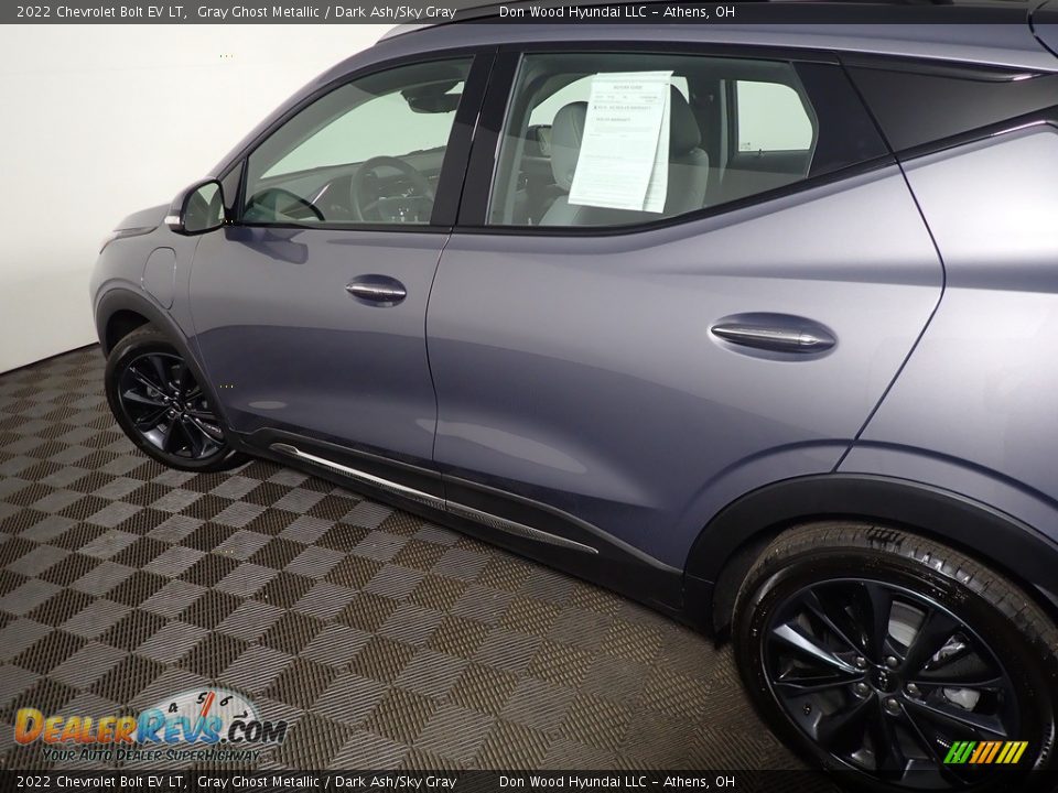 2022 Chevrolet Bolt EV LT Gray Ghost Metallic / Dark Ash/Sky Gray Photo #19
