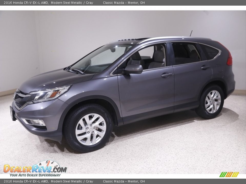 Front 3/4 View of 2016 Honda CR-V EX-L AWD Photo #3