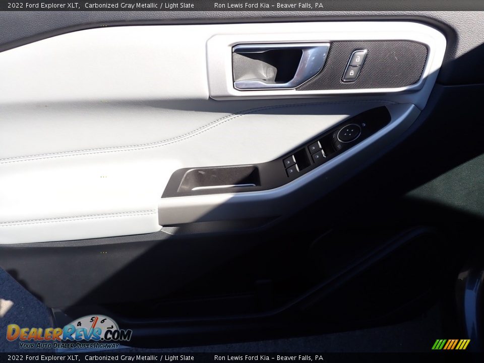 2022 Ford Explorer XLT Carbonized Gray Metallic / Light Slate Photo #16