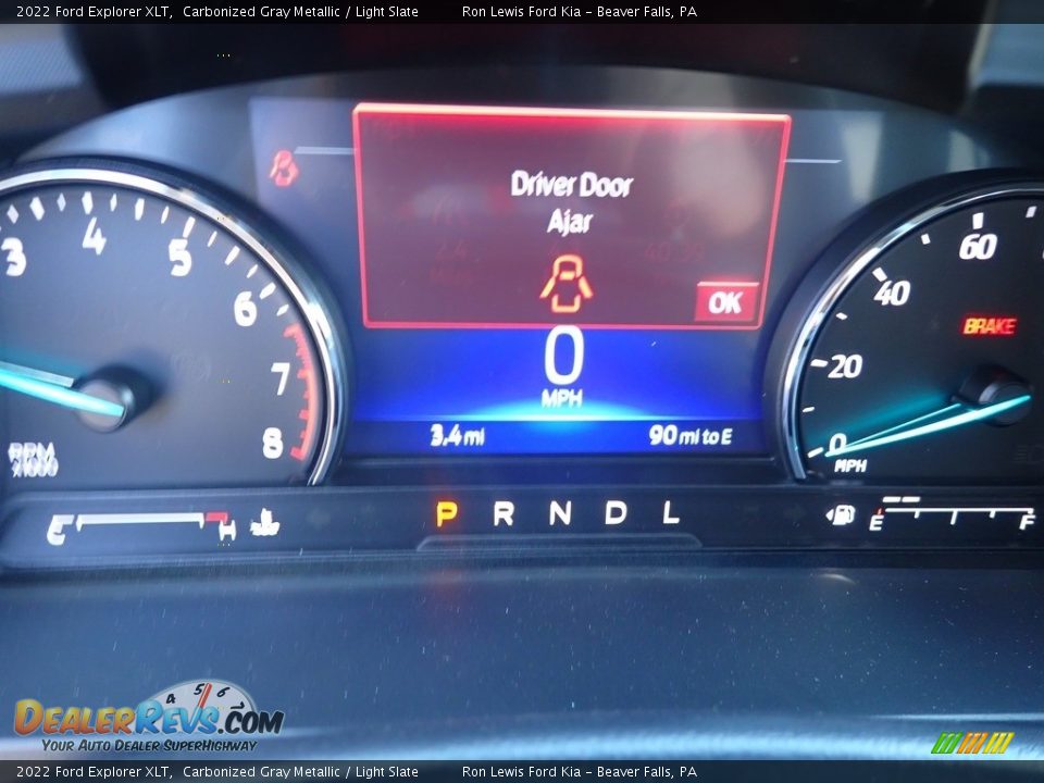 2022 Ford Explorer XLT Carbonized Gray Metallic / Light Slate Photo #17