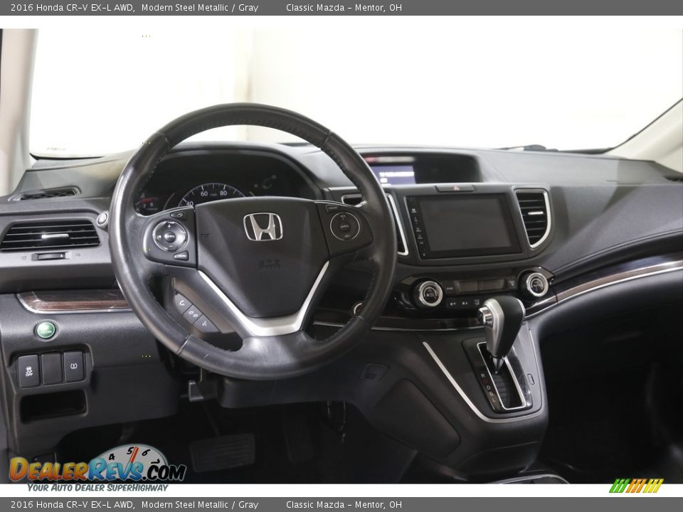 Dashboard of 2016 Honda CR-V EX-L AWD Photo #6