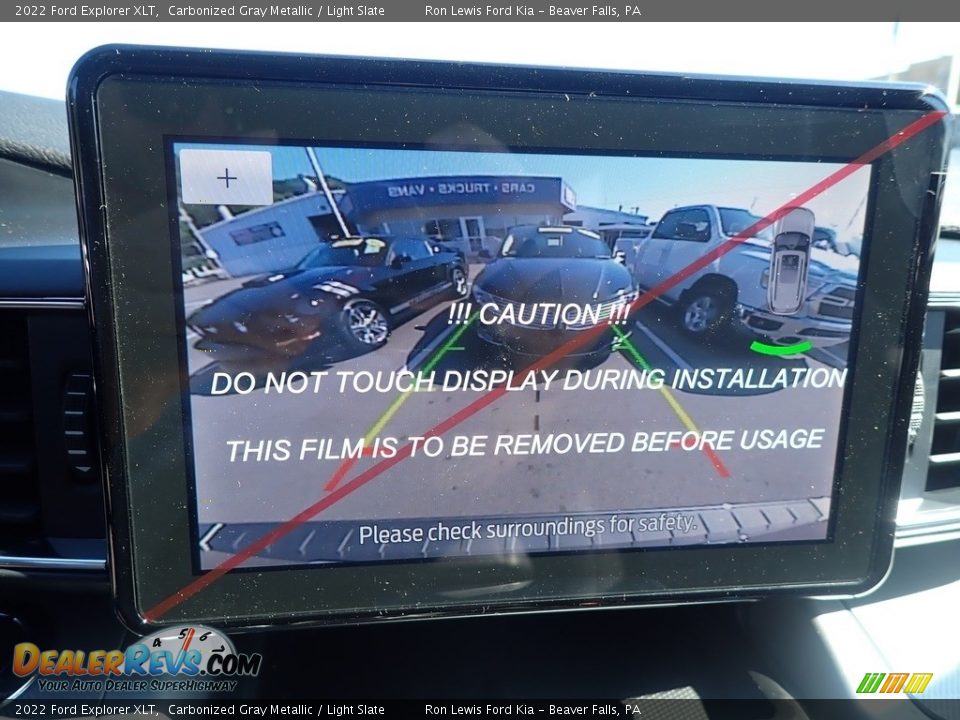2022 Ford Explorer XLT Carbonized Gray Metallic / Light Slate Photo #19