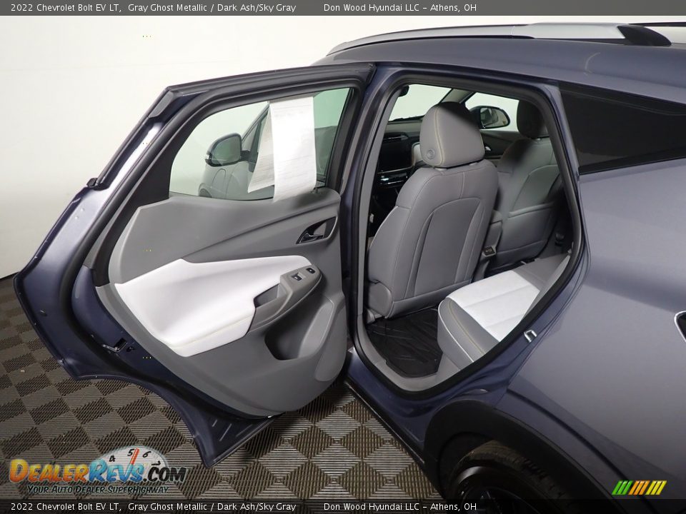 2022 Chevrolet Bolt EV LT Gray Ghost Metallic / Dark Ash/Sky Gray Photo #35