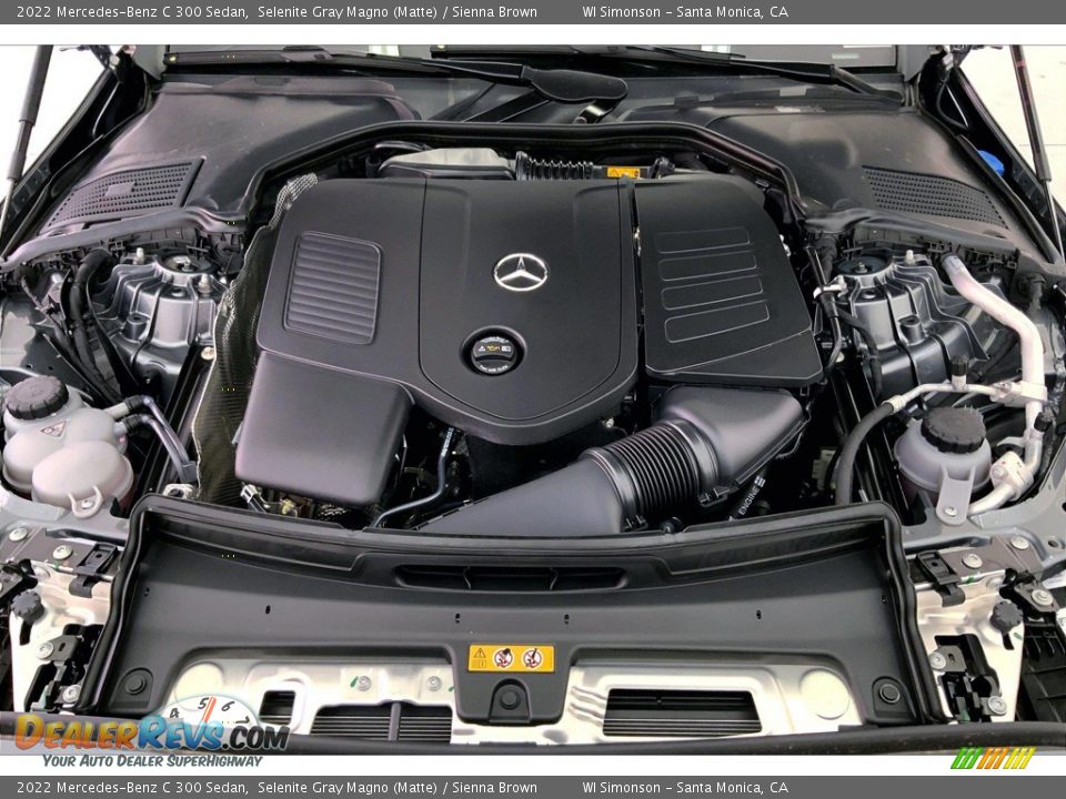 2022 Mercedes-Benz C 300 Sedan 2.0 Liter Turbocharged DOHC 16-Valve VVT 4 Cylinder Engine Photo #9