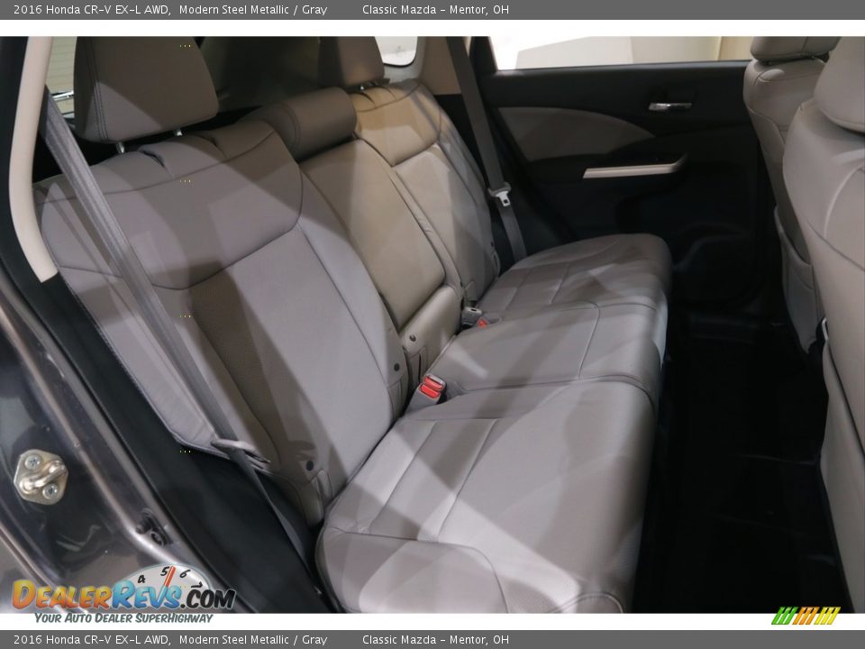 2016 Honda CR-V EX-L AWD Modern Steel Metallic / Gray Photo #21