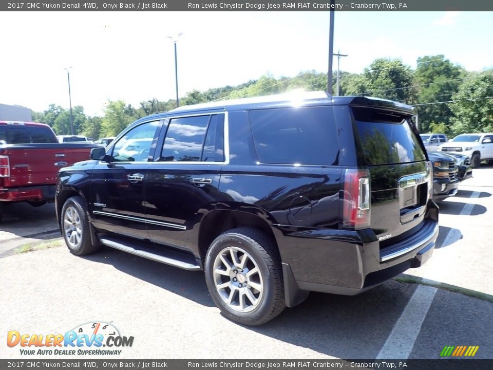 2017 GMC Yukon Denali 4WD Onyx Black / Jet Black Photo #2