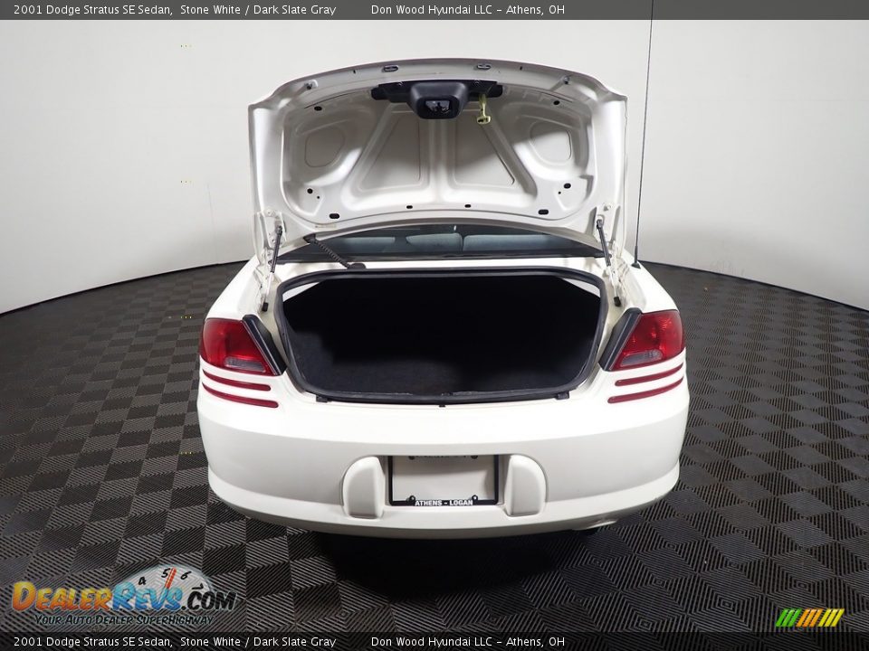 2001 Dodge Stratus SE Sedan Stone White / Dark Slate Gray Photo #11
