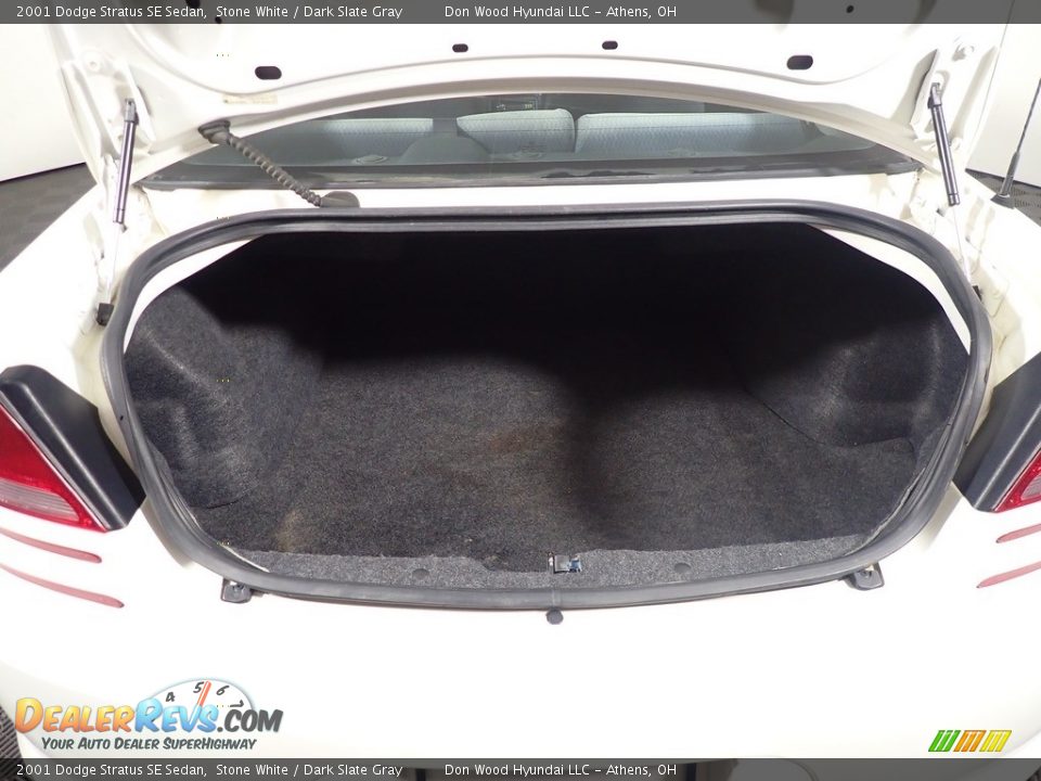 2001 Dodge Stratus SE Sedan Stone White / Dark Slate Gray Photo #12