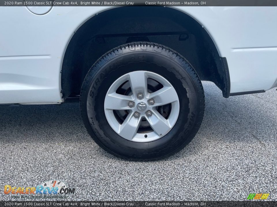2020 Ram 1500 Classic SLT Crew Cab 4x4 Bright White / Black/Diesel Gray Photo #14